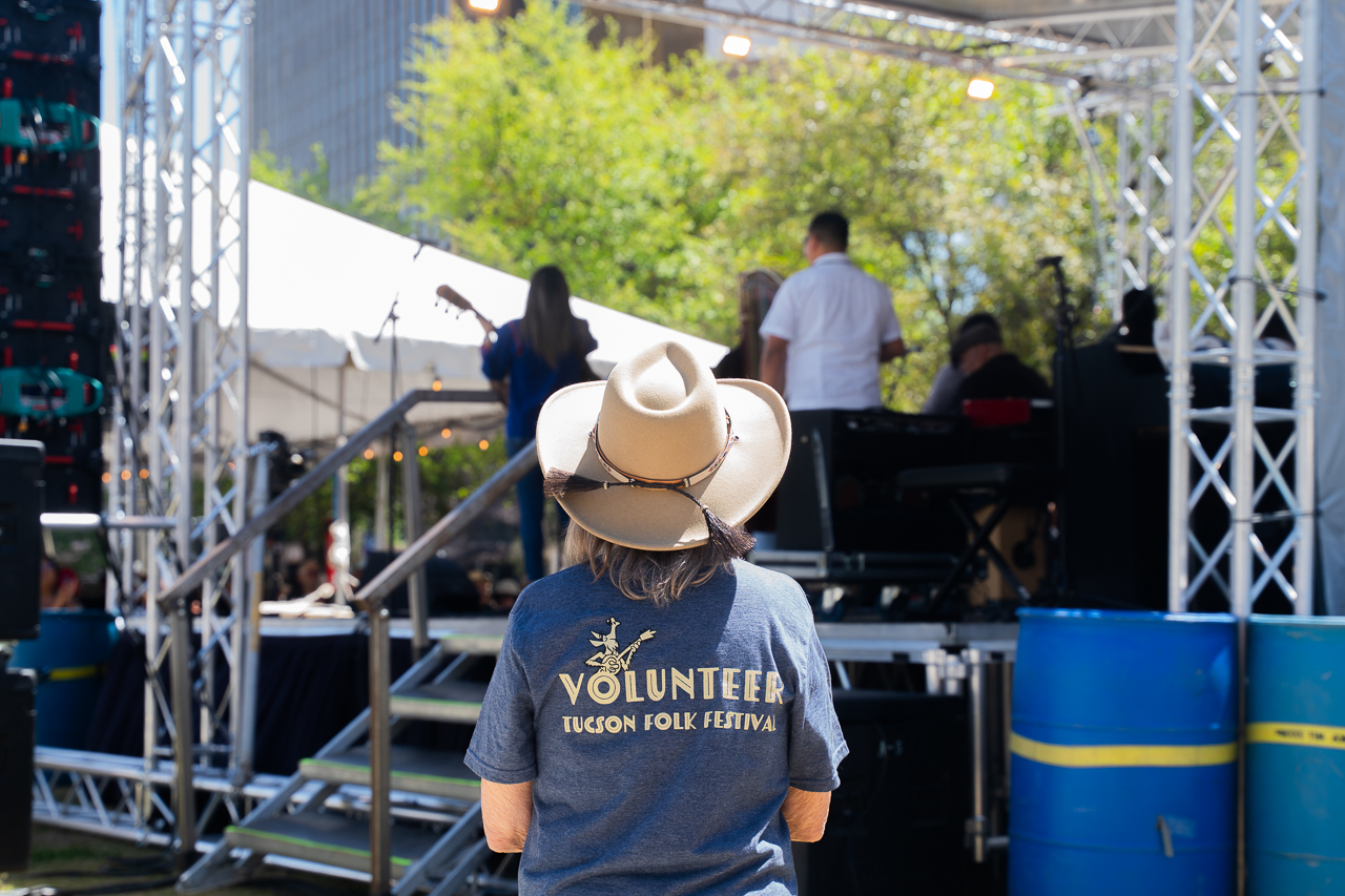 Volunteer at the Tucson Folk Festival