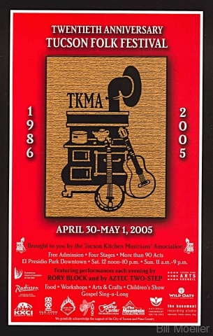 2005 Tucson Folk Festival Poster